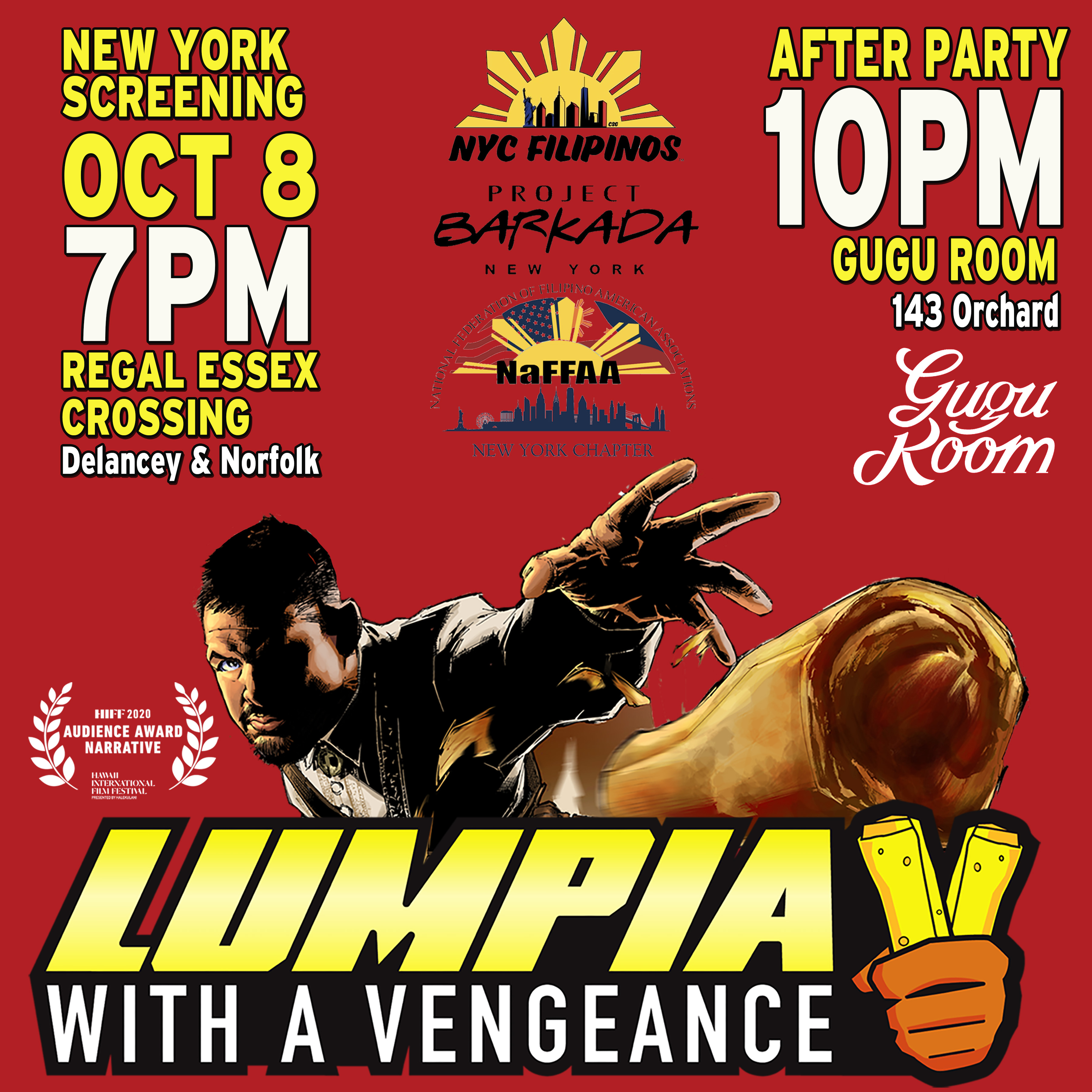 New York Screening of LUMPIA WITH A VENGEANCE